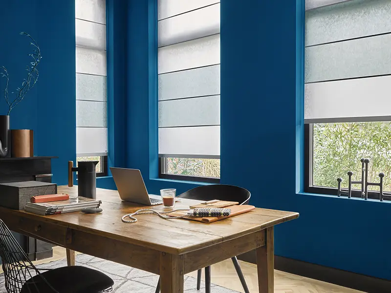 Raamdecoratie met ritme