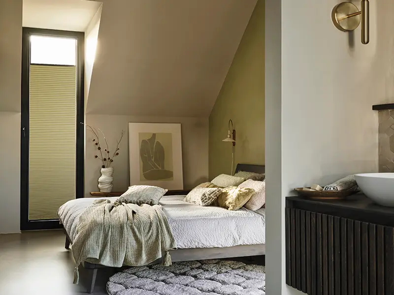 Raamdecoratie met ritme